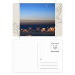 Dıythinker 14x9 cm 20 Adet Renkli Kum Muhteşem Doğal Manzara Çiçek Kartpostal Seti