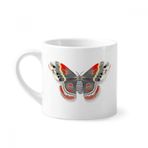 Dıythinker 170 ml Beyaz 3D Uçurtma Kelebek Çin Tarzı Mini Kahve Seramik Kupa