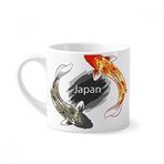 Dıythinker 170 ml Beyaz Totem El Yapımı Japon Mini Kahve Seramik Kupa