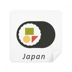 Dıythinker 2 Adet Süet Kumaş Geleneksel Japon Yerel Maki Sushi Gözlükleri Temizleme Bezi ve Telefon Ekran Temizleyici