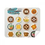 Dıythinker 2 Adet Süet Kumaş Hong Kong Foodie Çin Telefon Ekran Temizleyici ve Gözlük Temizleme Bezi