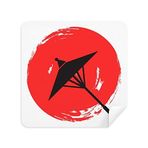 Dıythinker 2 Adet Süet Kumaş Japon Fırça Boyama İllüstrasyon Gözlükleri Temizleme Bezi ve Telefon Ekran Temizleyici