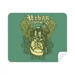 Dıythinker 2 Adet Süet Kumaş Kanvas Ayakkabı Kanat İllüstrasyon Desen Telefon Ekran Temizleyici ve Gözlük Temizleme Bezi