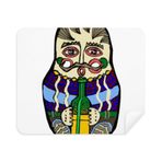 Dıythinker 2 Adet Süet Kumaş Rusya Rus Matryoshka İç içe Geçen Telefon Ekran Temizleyici ve Gözlük Temizleme Bezi