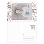 Dıythinker 20 Adet 14x9 cm Renkli Whitedove XJJ Yağlı Boya Tablo Formula Kartpostal Seti