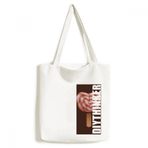 Dıythinker 33x40 Cm Erkek Kırmızı Şeker Dondurma Popsicles Tote Kanvas El Çantası