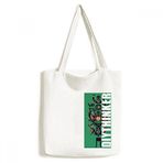 Dıythinker 33x40 Cm Erkek Korkunç Siyah Hint İnsan İskeleti Dövme Tote Kanvas El Çantası