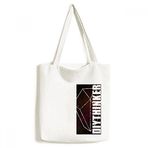 Dıythinker 33x40 Cm Erkek Kristal Evren Gökyüzü Fantezi Yıldız Tote Kanvas El Çantası