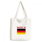 Dıythinker 33x40 Cm Erkek Made In Germany Country Love Çevre Dostu Bez Kanvas El Çantası