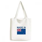 Dıythinker 33x40 Cm Erkek Made In New Zealand Country Love Çevre Dostu Tote Kanvas El Çantası