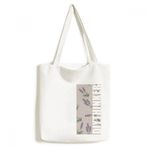 Dıythinker 33x40 Cm Erkek Mavi Lavanta Fiyonk Çiçek Bitki Tote Kanvas El Çantası