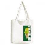 Dıythinker 33x40 Cm Erkek Yeşil Matcha Dondurma Konileri Popsicles Tote Kanvas El Çantası