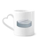 Dıythinker 340 ml Beyaz Hap Sağlık Ürünleri Desenli Kahve Kupası