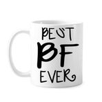 Dıythinker 350 ml Best Bf Ever Sevgililer Günü Sözleri Erkek Arkadaş Aşk Klasik Kupa