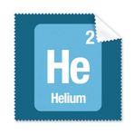 Dıythinker 5 Adet He Helium Kimyasal Element Bilim Gözlükleri Temizleme Bezi ve Telefon Ekran Temizleyici