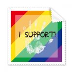 Dıythinker 5 Adet Lgbt Gökkuşağı Bayrağı I Destek Gözlükleri Temizleme Bezi ve Telefon Ekran Temizleyici