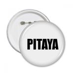Dıythinker 5 Adet S Pitaya Meyve İsmi Yiyecekler Yuvarlak İğneler Rozet Düğme Giysi Dekorasyon