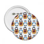 Dıythinker 5 Adet XL Rusya Oyuncak Bebek Posteri Matryoshka Ülke Kültürü Yuvarlak İğneler Rozet Düğme Giysi Dekorasyon