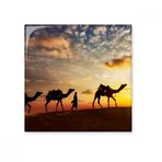 Dıythinker All the Way to the Silk Road Deve Çölü 15x15 cm Seramik Karo