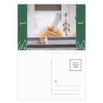 DIYthinker Animal Fat Garfield Kedi Fotoğrafı İyi Şanslar Kartpostal Seti Kart Gönderi Tarafı 20 adet