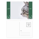 DIYthinker Animal Yawn Cat Simpol Shoot Good Luck Kartpostal Seti Kart Gönderi Tarafı 20 adet