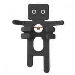 Dıythinker Arap Mısır Bayrağı Ulusal Amblem Siyah Telefon Tutucu Araba Gösterge Paneli Cep Telefonu Tutucu