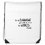 Dıythinker Be Change See World Alıntı İpli Sırt Çantası