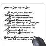 DIYthinker beatChong-Şiir alıntı kaplan koklamak gül dikdörtgen kaymaz kauçuk Mousepad oyun Mouse Pad hediye
