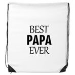 Dıythinker Best Papa Ever Alıntı Babalar Günü İpli Sırt Çantası
