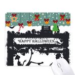 DIYthinker Cadılar Bayramı Karga İnsan Hayalet Mouse Pad Oyun Ofis Mat Noel Kauçuk Ped