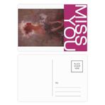DIYthinker Clair De Lune XJJ Yağlı Boya Resim Miss Kartpostal Seti Teşekkür Kartı Gönderi Tarafı 20 adet