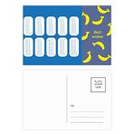DIYthinker Çoğaltma Masa Numarası Çalışma Matematik Muz Kartpostal Seti Teşekkür Kartı Gönderi Tarafı 20 adet 14,5 cm x 9,7 cm Çok Renkli