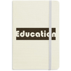Dıythinker Course and Major Education Siyah Kumaş Sert Kapak A5 Defter