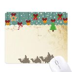 DIYthinker Deve Çin Boyama İpek Yol Haritası Mouse Pad Oyun Ofis Mat Noel Kauçuk Ped