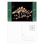 DIYthinker Dinozor Çimi Büyük Stegosaurus İyi Şanslar Kartpostal Seti Kart Gönderi Tarafı 20 adet