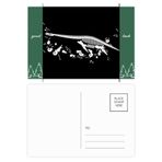 DIYthinker Dinozor Kemik Kemikleri Küçük İyi Şanslar Kartpostal Seti Kart Gönderi Tarafı 20 adet