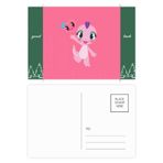 DIYthinker Dinozor Krallığı Seni Seviyorum İyi Şanslar Kartpostal Seti Kart Gönderi Tarafı 20 adet