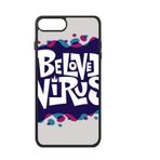 DIYthinker-DIYThinker Graffiti Sokak Mavi Kırmızı Sevgili Virüs Telefon Kılıfı Apple Kapak Kılıf Hediye