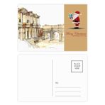 DIYthinker Ephesus in Izmir Türkiye'de Noel Baba Kartpostal Seti Teşekkür Kartı Gönderi 20 adet
