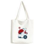 DIYthinker Erkek Grafiti Sokak Kültürü Kontrast-Renkli Vites Saati Ev Sanat İllüstrasyon Desen Moda Tasarım Kanvas Çanta Environ Tally Tote Büyük Kapasiteli Alışveriş Çantaları, çoklu, One Size,