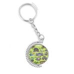 Diythinker Erkek Güney Korede Ünlü Turistik Gezikler Döndürülebilir Çok Renkli 3x9 cm Anahtarlık