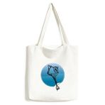 DIYthinker Erkek Kış Spor Kadın Figür Paten Retro İllüstrasyon Modaya Uygun Tasarım Kanvas Çanta Environ Tally Tote Büyük Kapasiteli Alışveriş Çantaları, çoklu, One Size,