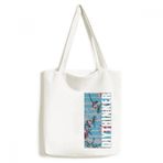 DIYthinker Erkek Rhododendron Çizim Sanatı Bitki Tote Kanvas Çanta Alışveriş El Çantası El İşi Yıkanabilir 33 cm x 40 cm (13 inç x 16 inç) Çok Renkli