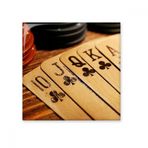 DIYthinker Eski Poker Çipi Fotoğraf Parlak Seramik Fayans Banyo Mutfak Duvar Taş Dekorasyon El İşi Hediye