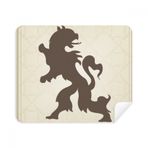 DIYthinker Europ Animals Ulusal Amblem Kartal Telefon Ekran Temizleyici Gözlük Temizleme Bezi 2 adet Süet Kumaş