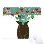 DIYthinker Fear Halloween Hayalet Mutlu Mouse Pad Oyun Ofis Mat Noel Kauçuk Ped