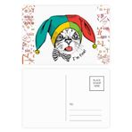 DIYthinker Foolscap I'm Fine Cat Protect Animal Formula Kartpostal Seti Teşekkür Kartı Gönderi Tarafı 20 adet
