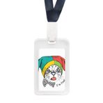 DIYthinker Foolscap I'm Fine Cat Protect Animal Şeffaf Kimlik Kredi Kartı Tutucu Koruyucu Kılıf
