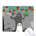 DIYthinker Hayalet Korku Cadılar Bayramı Ceset Mouse Pad Oyun Ofis Mat Noel Kauçuk Ped