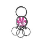 Dıythinker Hayvan Koruyucu Evcil Hayvan Severler Evcil Hayvan Köle Çizgi Roman Stil Çizgi Film Pembe Anne Yaratıcı Desen Metal Anahtarlık